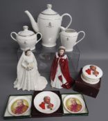 Royal Worcester Her Majesty Queen Elizabeth II & HRH The Duke of Edinburgh Diamond Wedding