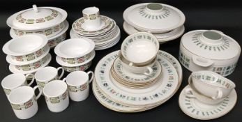 Selection of Royal Doulton Tapestry tableware & Susie Cooper Athena C2074