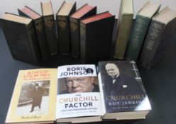 Books relating to Churchill. The Second World War vol.1 - 5 by Churchill, The Diaries of a Cabinet