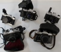 Fujica cameras to include STX1, 2 x AZ1, AX1, ST605