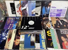Large quantity of 12 inch singles from 1980/90's including The Style Council, Tears For Fears, Human
