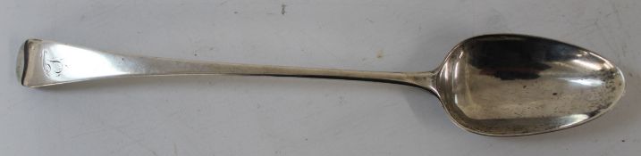 Georgian silver basting spoon London 1793, maker possibly Thomas Northcote, 3.11ozt