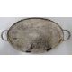 Viners silver plated tray 56cm x 28cm and EPNS spirit kettle on stand with burner, removable base - Image 2 of 4