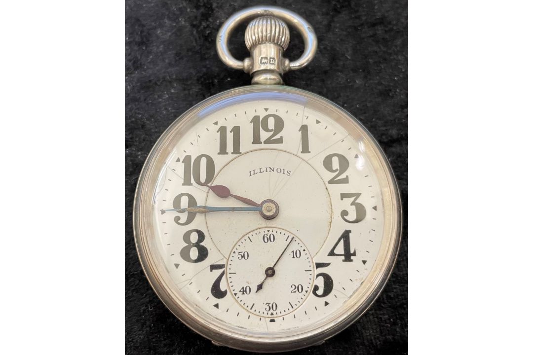 Silver case Bunn Special 60 hour pocket watch - Image 1 of 3