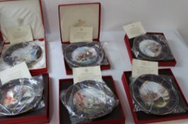 Spode Maritime Battle plates 1-6 in boxes