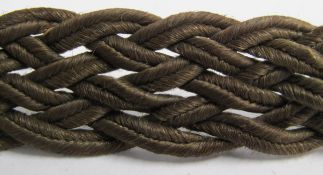 Plaited hair bracelet