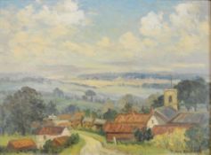 Clive Browne oil on board 