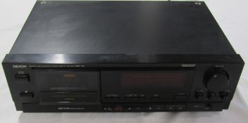 Denon DRM-700 tape deck, (plug removed)