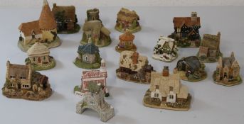 Collection of Lilliput Lane Cottages including Robins Gate, Puddlebrook, Santas Little Helper etc