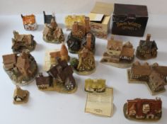 Large collection of houses including 2 Lilliput Lane, The Toll House and Old Post Office, as well as