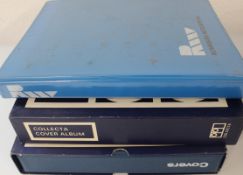 Three stamp albums of First Day Covers, approx 150