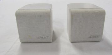 Bose 3s speakers white