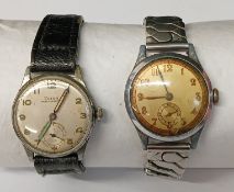 Doxa Anti-magnetic watch (not working) and Fond Acier Inoxydable watch (works intermittently)