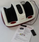 Vivadia lower leg massager for feet, ankles and calves with remote control