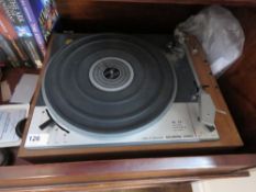 A Goldring Lenco turntable.