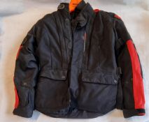 A ladies engineered skin motorcycle jacket Rev'it!