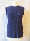 An Emporio Armani 40% Sheland wool vest.