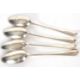 Four George III silver tablespoons, initialled, hallmarked London 1796, makers mark George Smith & - Image 4 of 5