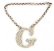 A Victorian silver 