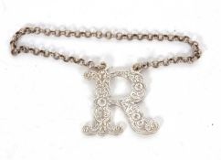 A Victorian silver 