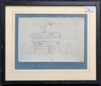 Captain Durrant (fl. circa 1790-1830) 'Huntingdonshire: 'The Block House in Norman Cross Prison',