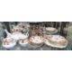 A Royal Albert tea set in the Lady Hamilton pattern comprising teapot, milk jug, sucrier and - Image 1 of 4