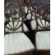 A set of ten 20th Century mahogany framed dining chairs comprising two carvers and eight standard - Image 2 of 3