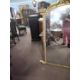Large 19th century gilt framed overmantel mirror with domed top and a frame decorated with applied - Image 4 of 4