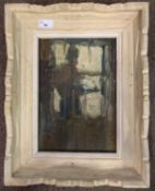 Graham West (act.1970-78), 'Shadow', oil on board, unsigned, 21x31cm, framed