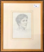 Attributed to Henry Holiday (1839-1927), inscribed on backboard 