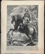 Petrus de Ballin, after Anthony Van Dyck, 'Albert the Grace of God, Duke of Arenburg', engraving,