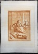 Andrea II Scacciati after Luca Cambiaso (Italian,1527-85), Holy family with the young John the