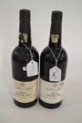 Port: Taylor's 1977 Vintage Port, 75cl, two bottles
