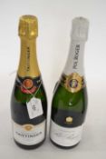 Champagne: to include Pol Roger Champagne Reserve, 75cl and Taittinger Champagne Brut, 750ml, (2)