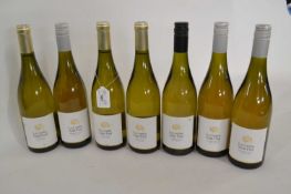 La Combe Saint-Paul: three bottles Viognier, three bottles Vermentino and one bottle Chardonnay, (