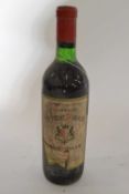 Chateau Tertre Daugay 1966 Saint Emillion, one bottle