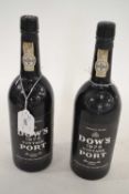Port: Dow's 1975 Vintage Port (bottled 1977), 75cl, two bottles