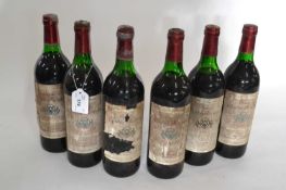 1970 Chateau Colombier Monpelou, Pauillac, 6 bottles