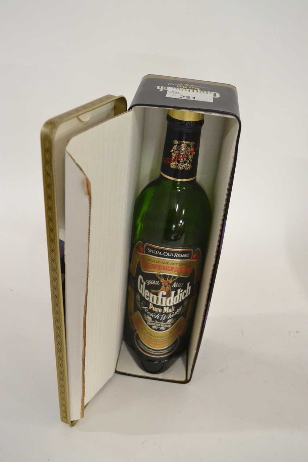 Glendfiddich Single Malt Pure Malt Scotch Whisky: Clan Montgomerie, 70cl, in presentation tin - Image 2 of 2