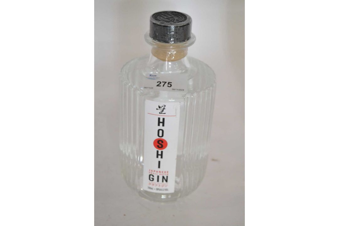 Hoshi Japanese Small Batch Gin, Japan - 38%, 1 bottle