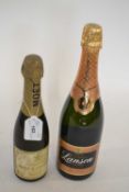 Lanson Rose Champagne, 1 bottle and Moet & Chandon Champagne, 1 bottle