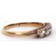 A five stone diamond ring, the five graudated old mine cut diamonds, total estimated approx. 1. - Image 4 of 6