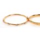 Two 9ct bangles and another: to include a 9ct hinged bangle stamped 375 with Sheffield assay mark, - Image 4 of 4