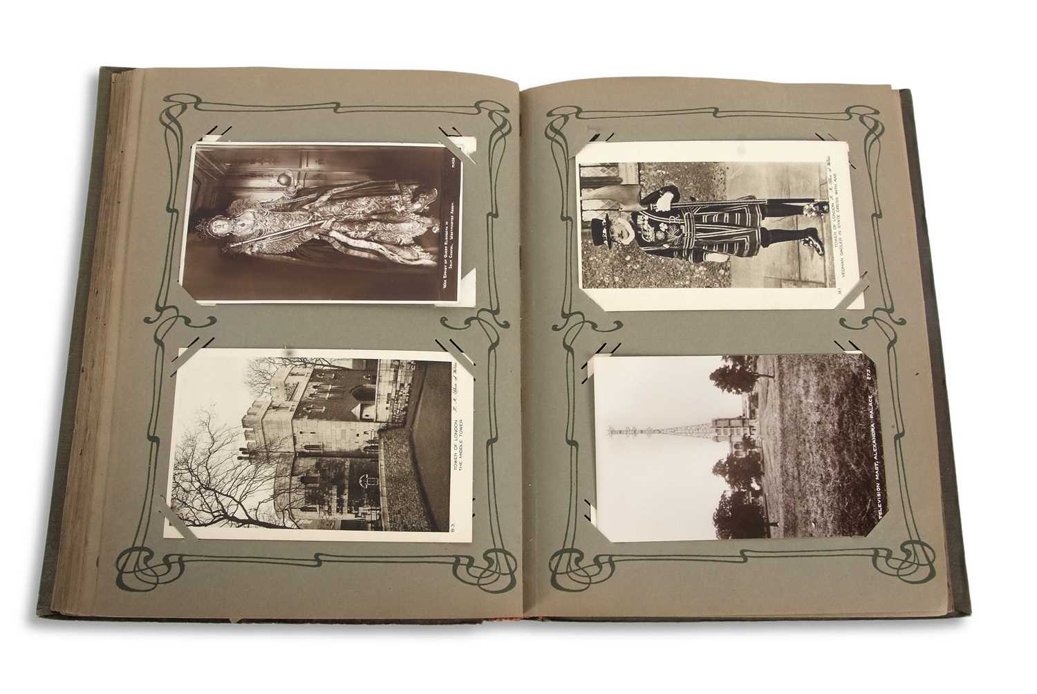 A photograph album mainly topographical views, some RP relating to Boy Scouts - Image 5 of 10