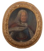 Circle of Jean Baptiste van Loo: Portrait of King Stanislaw I, King of Poland and Duc de Lorraine (
