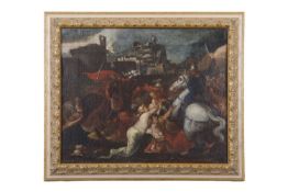 Continental School, 17th Century Oil on Canvas, 