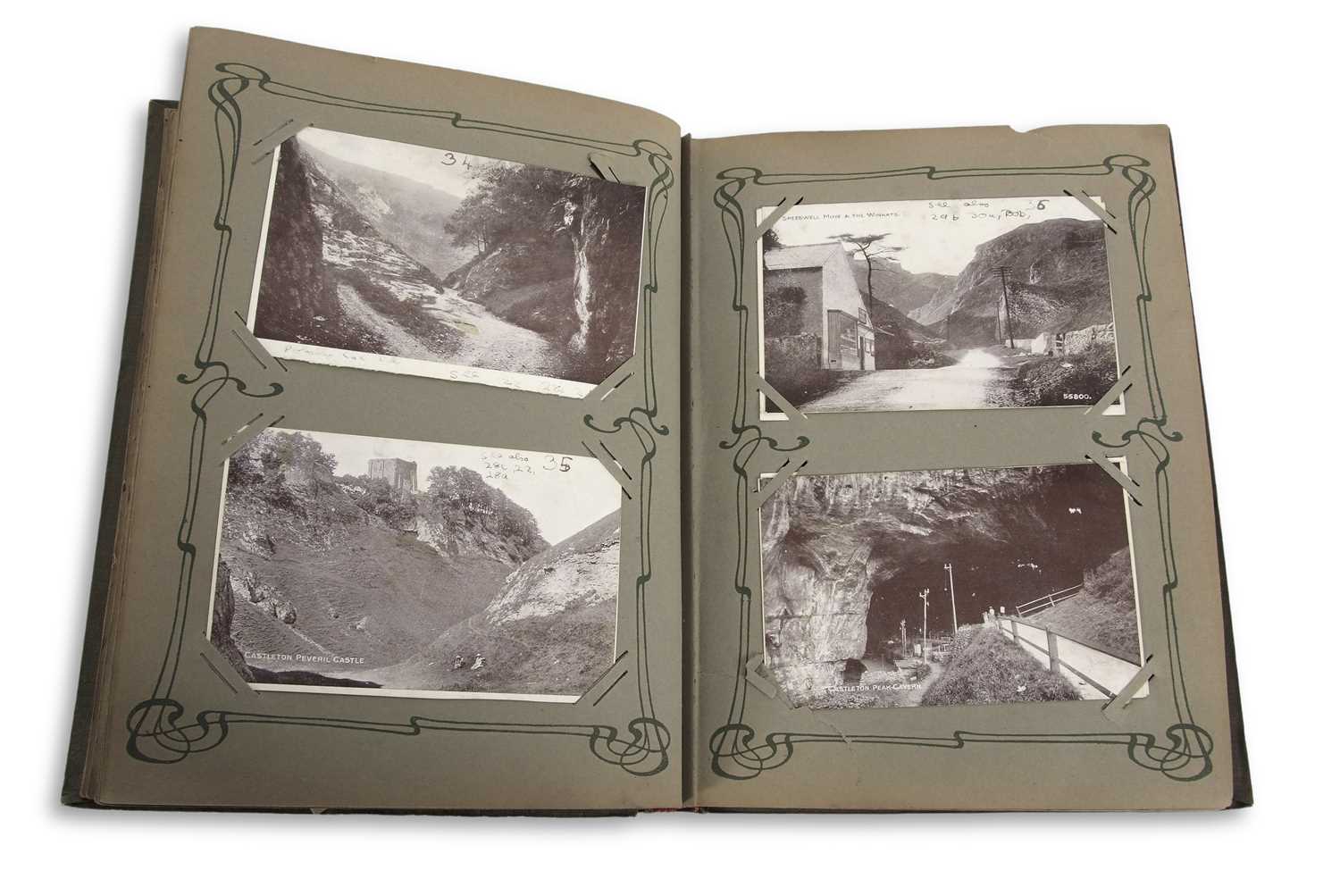 A photograph album mainly topographical views, some RP relating to Boy Scouts - Image 9 of 10