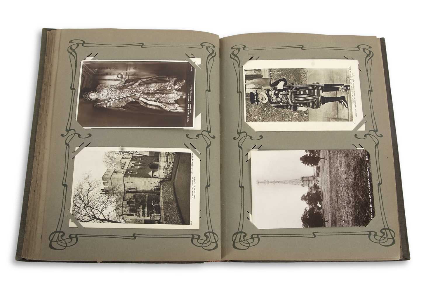 A photograph album mainly topographical views, some RP relating to Boy Scouts - Image 10 of 10