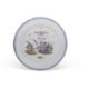 An 18th Century Delft charger with polychrome design, probably Bristol, 33cm diameter - Image 1 of 4