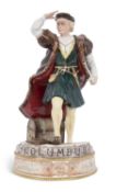 A Royal Doulton model of Christopher Columbus, HN3392, limited edition of 1492, this example is